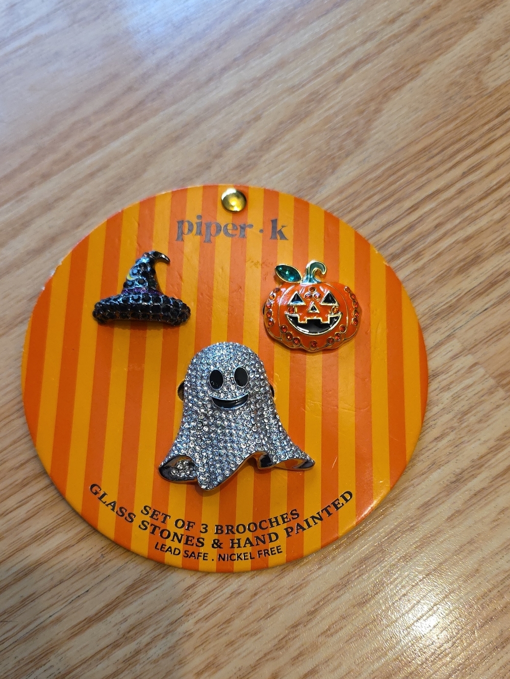 Piper•k Halloween Brooch Trio